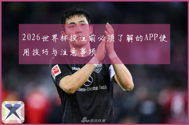 2026世界杯投注前必须了解的APP使用技巧与注意事项