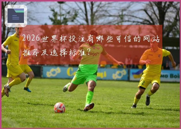 2026世界杯投注有哪些可信的网站推荐及选择标准？