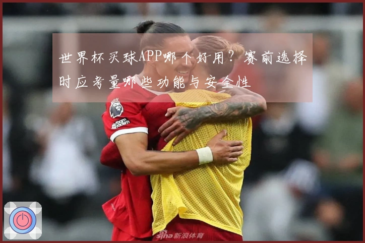 世界杯买球APP哪个好用？赛前选择时应考量哪些功能与安全性